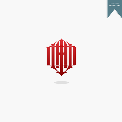 AWD MONOGRAM LOGO animation branding design illustration logo logotype monogram typography vector