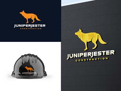 JUNIPERJESTER LOGO animal box branding construction design graphic design illustration logo vector