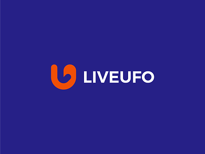 LIVEUFO Unused Logo brand branding design graphic design illustration l logo liveufo logo logo logo design minimal modern u logo