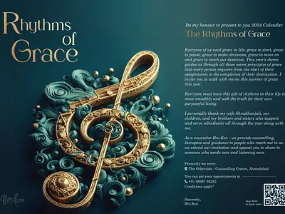 Rhythms of Grace calendar calendar 2024 calendar design