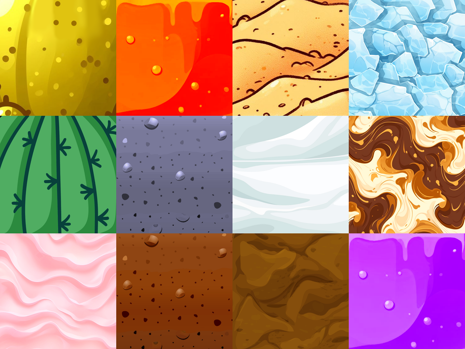 Custom textures for game blocks (pt. 2) by Magma on Dribbble