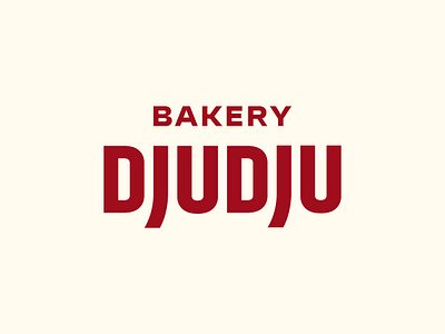 DJUDJU Bakery bakery baking branding bread cafe coffee coffee shop design desserts food graphic design handmade logo logodesign logotype minimal restaurant typography wheat workmark