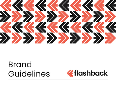 Brand Guidelines - Flashback Used Houses brand guidelines brand identity branding graphic design illustration logo modern logo property logo real estate logo