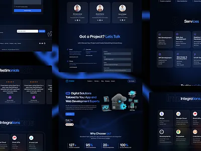Zexware - Website Design agency design business website business website design futuristic design landing page modern website modern website design startup design technology website ui ui design ui ux web design website design zexware website
