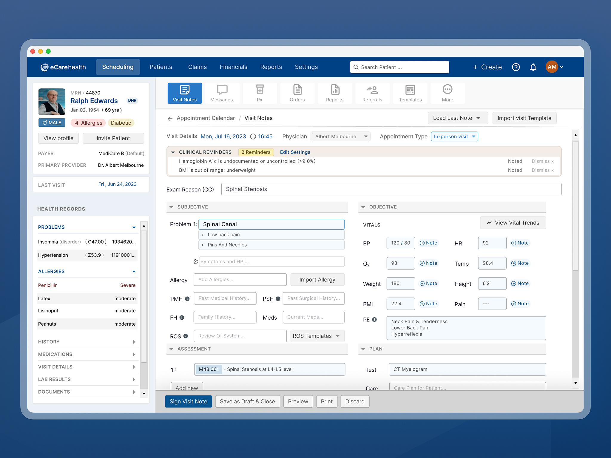 Healthcare portal medical records Dashboard app design branding dashboard emr healthcare ui ui design uiux ux web app website