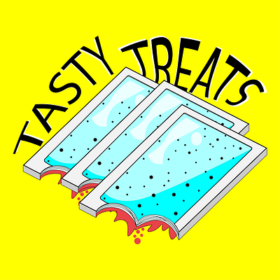 Tasty Bite graphic design typography vector