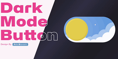 Dark mode button button dark mode figma switch button ui uiux design web designer
