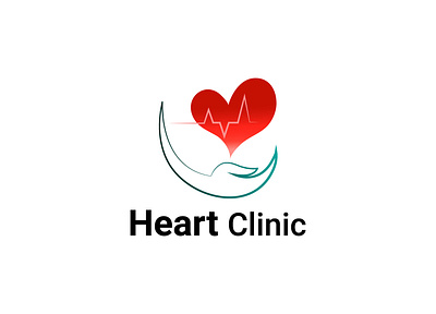 Logo Design (Unused). appicon applogo brand identity creativelogo daily logo gradient heart clinic logo logo mark logo process logo room medical logo