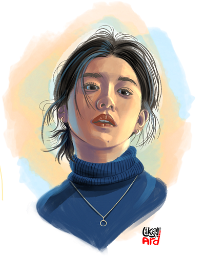 Go Youn Jung [2023] go youn jung kdrama korea moving portrait portrait illustration portrait vector sketchbookpro south korea