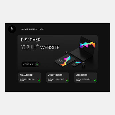 website designer ui ux app design figma graphic design menu mockup responsive ui website banner