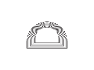 Tunnel - Logo Design Concept 3d black brand brand design branding circle design graphic design illustration logo logo concept logo design minimalist modern monochrome tunnel vector white