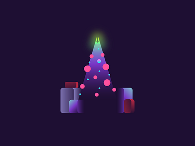 Happy Holiday! branding christmas chritmastree design graphic design icon illustration line minimal retro simple tree ui