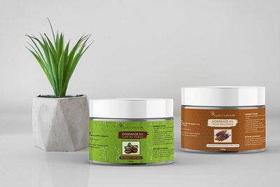 CBD Label Design product packaging box design