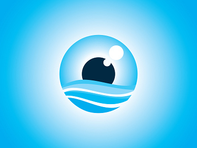 Altona Optical (2017) beach blue branding care eye graphic design logo optical optometry sea
