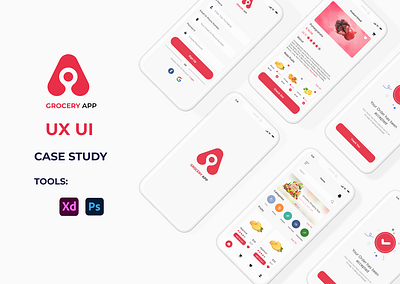 Grocery App Design app design design graphic design grocery app illustration mobile app motion graphics ui ui design ux design website