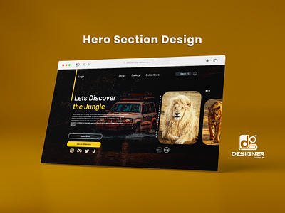 Hero Section UI Design design designer taslima bd figma hero page design hero page ui design hero section hero section design ui ui design ui ux user interface ux ui xd