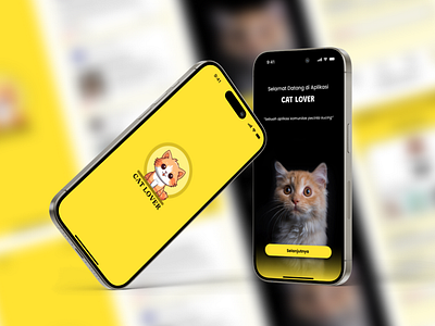 Cat Lover UI Design cat lover graphic design ui ui design uiux