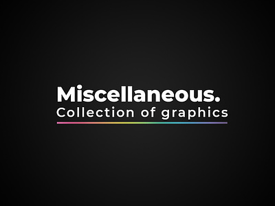 Miscellaneous graphics collection adobe illustrator after effects branding business card corporate identity dtp flyer graphic design indesign logo marketing motion graphics photoshop post poster print showcase social media social media posts strategy