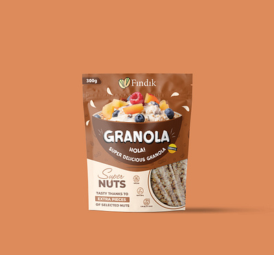 Granola Package Designing design dry fruit food food package food package designing fruit granola granola mix label label designing nuts packaging pouch pouch designing