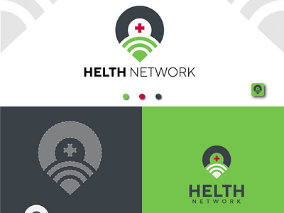 Helth Network applogo branding brandingidea cliniclogo dribbblehelth dribbblelogo graphic design helthcare logo logodesign madicallogo