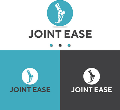 Joint Ease branding cliniclogo dribbblelogo graphic design helthcare logo logodesign madicallogo orthopadiclogo