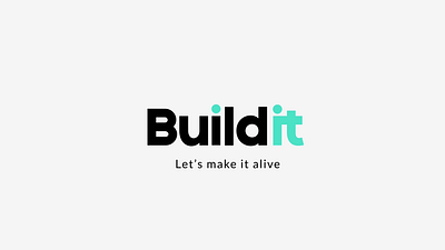 Build it Logo Animation animated logo animation logo animation logo motion graphic