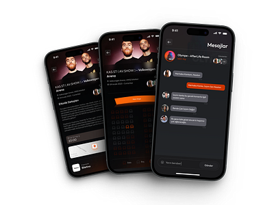 Event App Design ®️ Registered app application event mobile mobileapp ui user interface