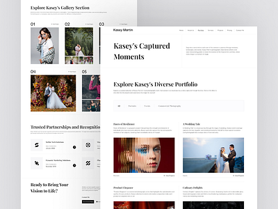 Portfolio / My Works Page Design of Photographer Portfolio Websi colorless design inpspiration light minimal my works my works page page photographer photographer portfolio portfolio previous works showcase showcase page showcase page design template ui web website works