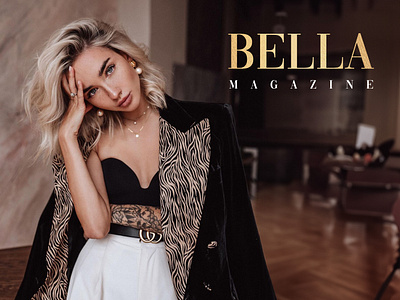 Bella covers digital design graphicdesgin logo magazine