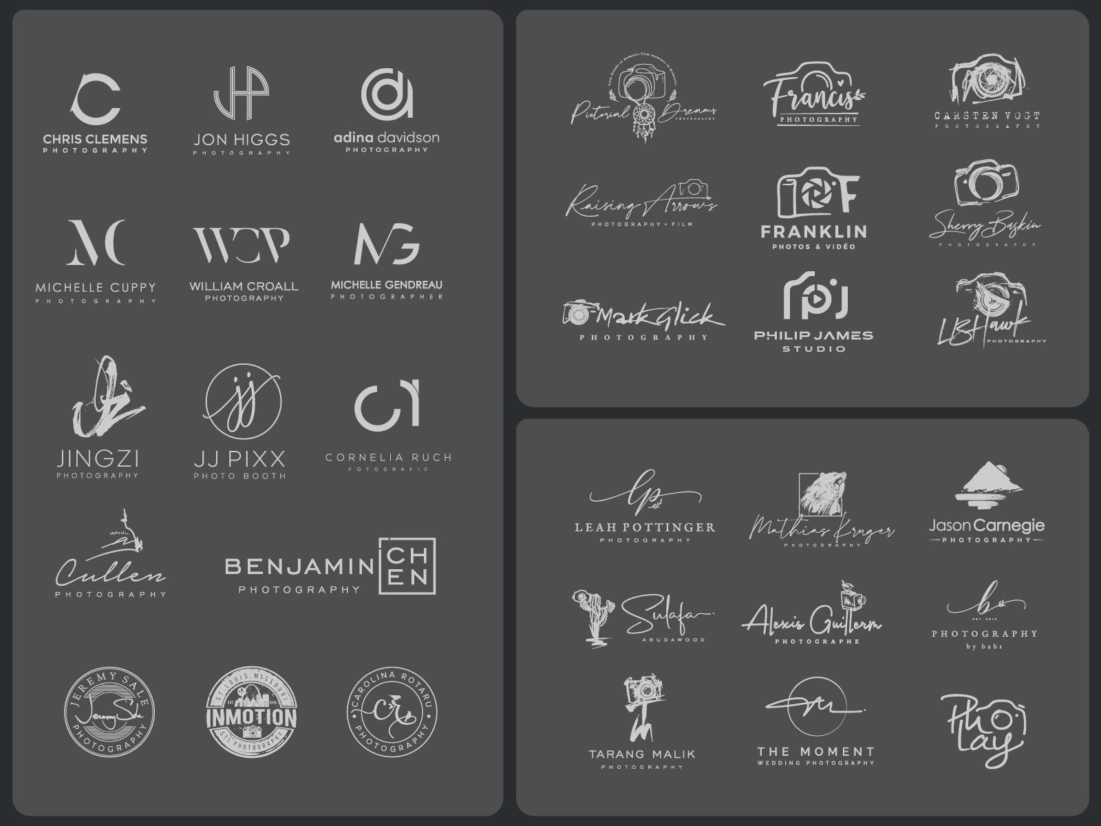 Logo Collection of Photography animallogo bird brand branding camera cameralogo clean design graphic design icon logo logocollection minimal nature photogaphy photograph photographylogo simple vector wildlifelogo