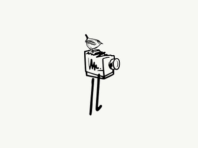 Alexis Guillerm bird brand camera design graphic design icon logo minimal photogaphy vector