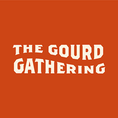 The Gourd Gathering: Brand Design brand design branding colour design gourds graphic design logo pumpkin pumpkinpatch typography