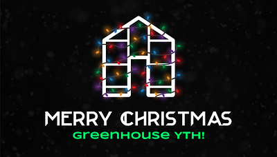 Merry Christmas! branding christmas church graphic design greenhouse yth illustration logo design youth group