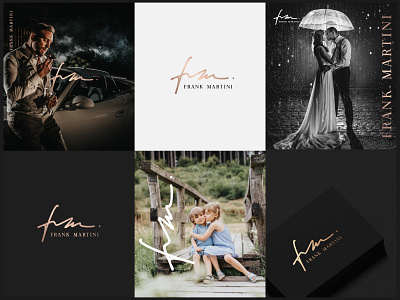 Design Logo for Frank Martini brand camera design elegant frankmartini graphic design icon illustration logo minimal photographer photography photostudios rought vector weddingphotography