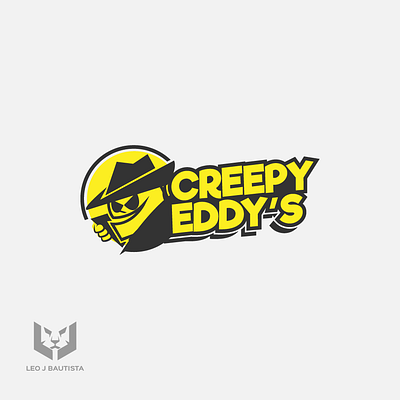 Creepy Eddy's Logo branding design iconography illustration logo