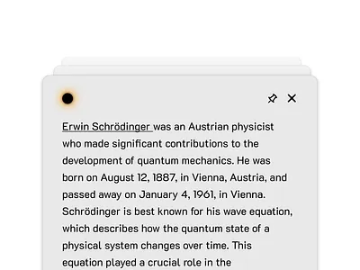 An AI project ai light simple ui white