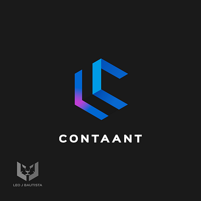 Contaant Logo 2d branding graphic design iconography illustrator logo