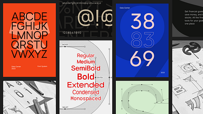 Font design based on multi terminal data scenarios. app design design font font desing interaction design ui ux