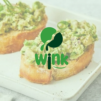 Wink - Vegan Snack Brand Design brand design brand identity branding food logo food truck graphic design green color palette healthy food logo design illustrator italian logo italian restaurant minimal logo modern plant based presentation vector vector illustration vegan snacks visual identity wellness company