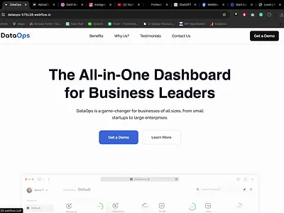 SaaS Landing page - Web design clean design landing page minimal modern saas saas landing page ui web design website