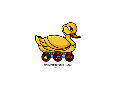 The Duck 90s automobile batman branding car design duck graphic design icon icon set iconic illustration logo movie old retro vector vehical vintage