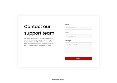 Contact us button contact us design figma page ui uiux ux