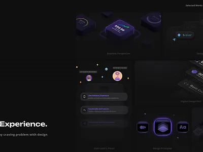 Portfolio branding portfolio ui