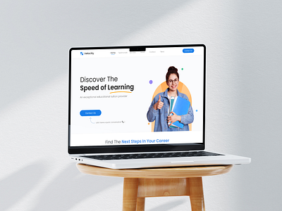 Velocity website redesign blue branding design dribbble education educational inspiration latest design minimal new redesign redesigning trending ui ui design ux velocity web design web redesign website