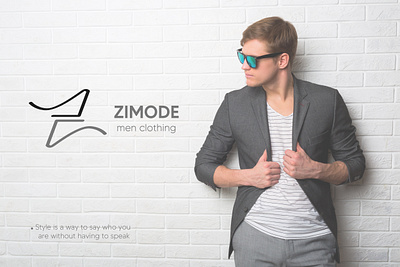 branding for Zimode fashion by Amin Hosseini branding fashion graphic design logo typography visual identity