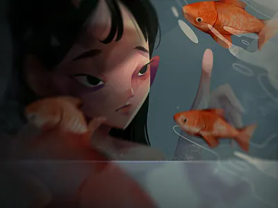 Hope art character design character illustration design digital painting girl illustration procreate