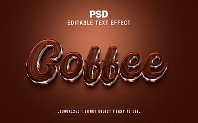 Coffee 3D Editable Text Effect Style 3d 3d text effect black coffee coffe cup coffe effect coffee coffee 3d text effect style coffee shop letter effect shop style text trens