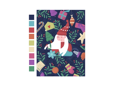 Christmas characterdesign christmas colorpalette doodle doodleart illustration vector