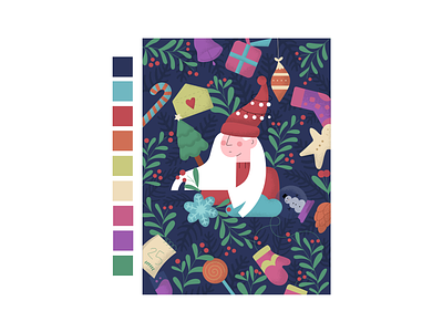Christmas characterdesign christmas colorpalette doodle doodleart illustration vector
