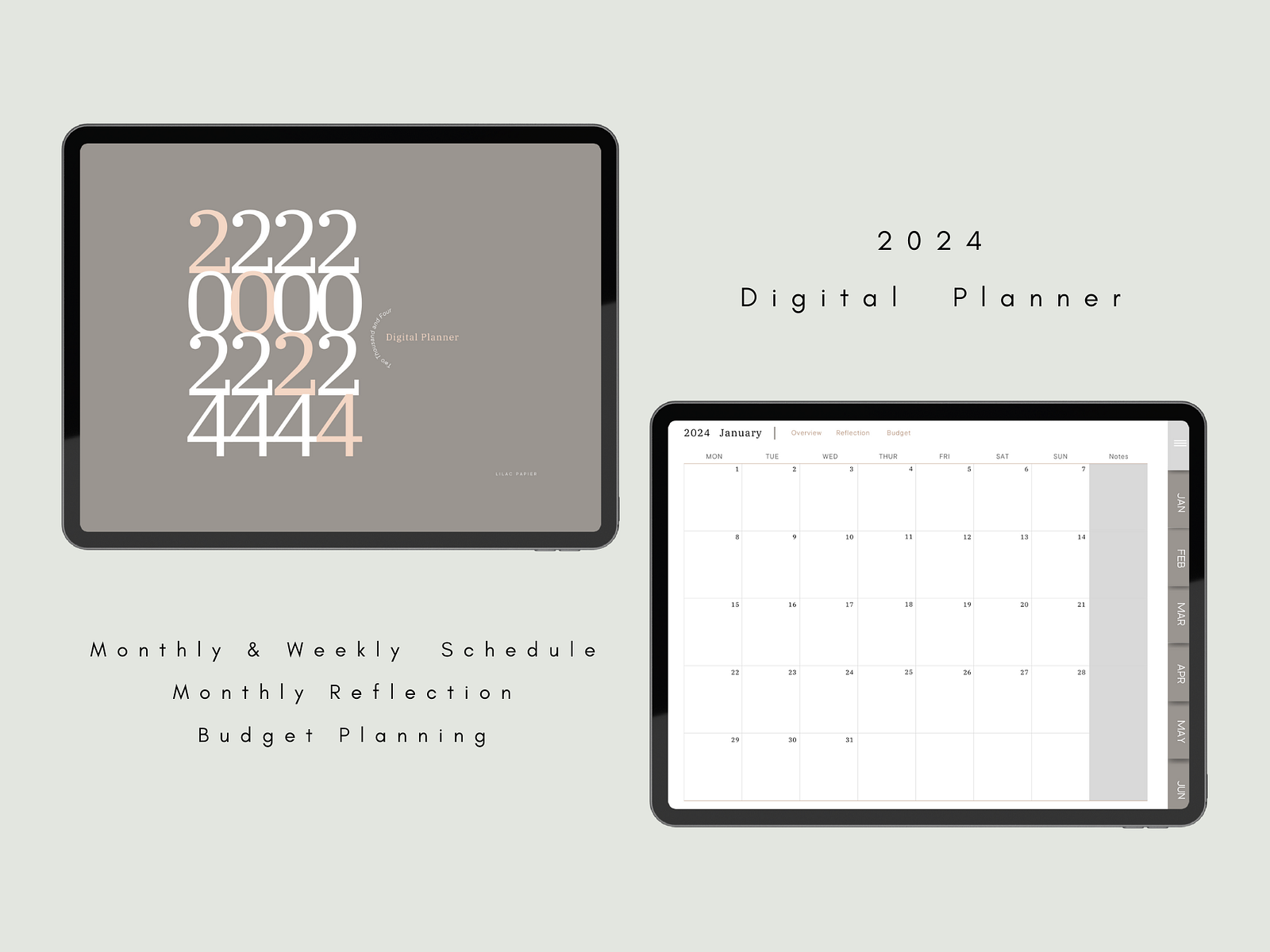 2024 Minimalist Digital Planner by Lilac Papier on Dribbble 2024 Minimalist Digital Planner by Lilac Papier on Dribbble